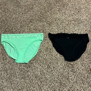 Victoria Secret - 2 pairs of High Leg Brief Panties